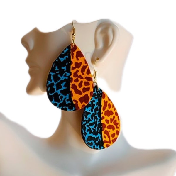 Africanprint style  earrings