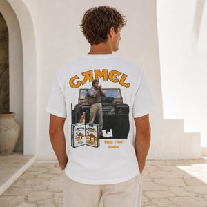 cigarette brand t shirts JUICEBOX" T-SHIRT  Mostly Heard Rarely Seen While our other garments can take a beating in the wash Death Cigarettes T-Shirt - Defunct