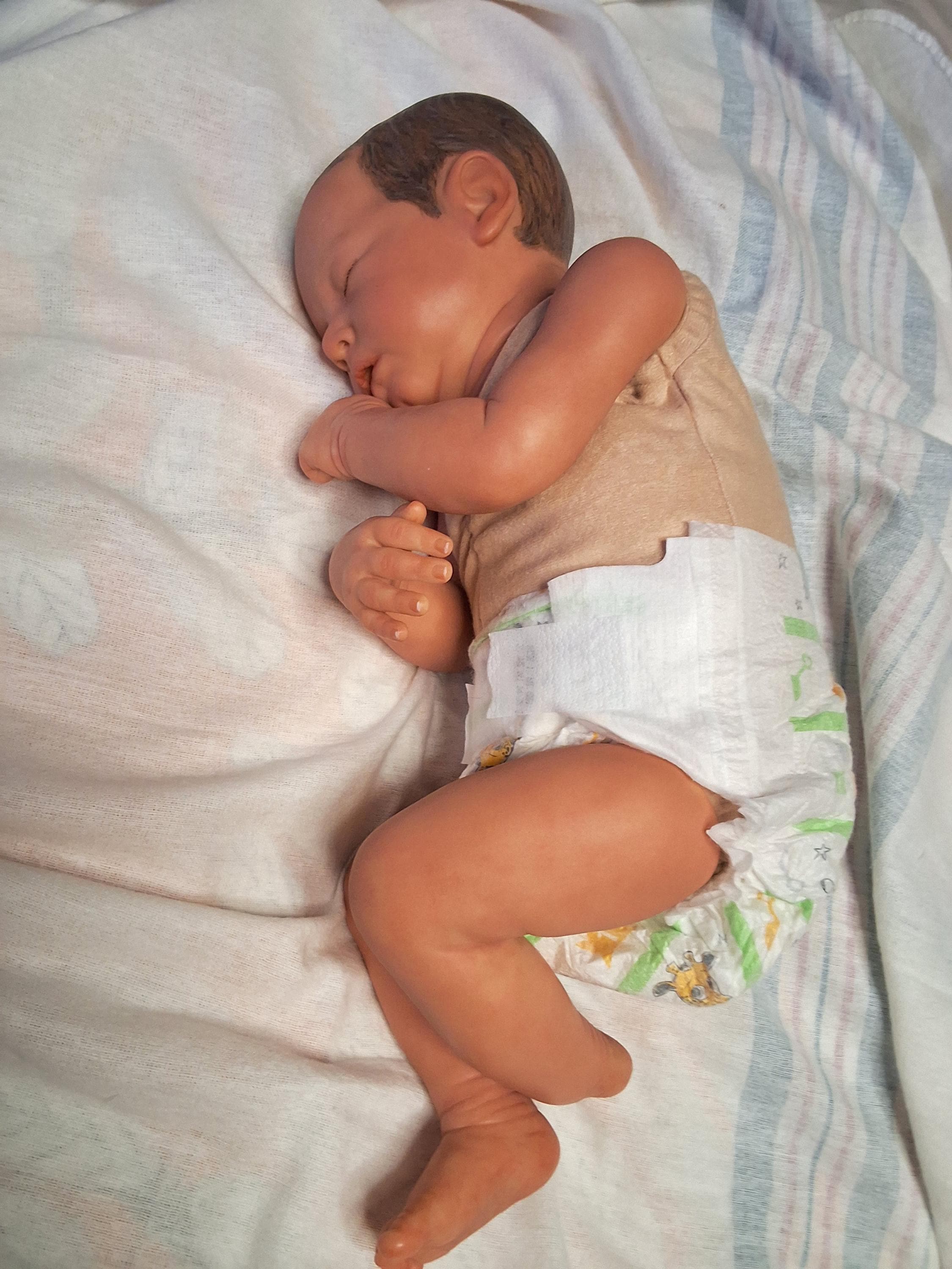 Reborn Manuela Preemie Baby Girl Doll, Rafaela Spiandorelli Kit