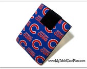 Tablet Case, iPad Cover, Chicago Cubs, MLB, Baseball, Kindle Fire Cover, 7, 8, 9, 10 inch Tablet Sleeve, Cozy,  FOAM Padding