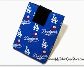 Tablet Case, iPad Case, Los Angeles,  LA Dodgers, MLB, Baseball, Kindle Cover, 7, 8, 9, 10 inch Tablet Sleeve, Cozy, Handmade, FOAM Padding