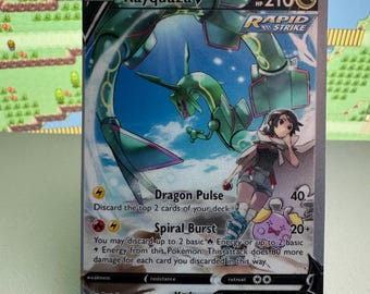 PSA 10 RAYQUAZA V Full Art 2023 POKEMON Sword and Shield Crown