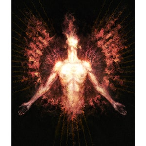 Alchemy, Splendor Solis, Coagulation, Signed Giclee, Digital Illustration