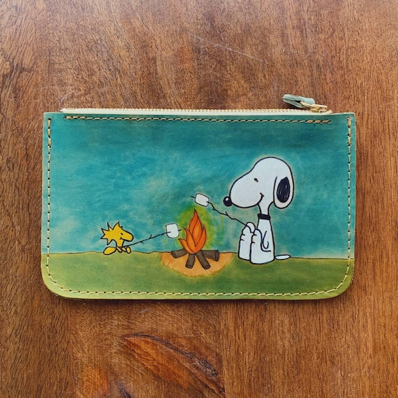 Campfire Moments - Snoopy Hand Painted Wallet