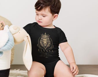 ELYSSA Luxe Baby Body Leeuw Collectie