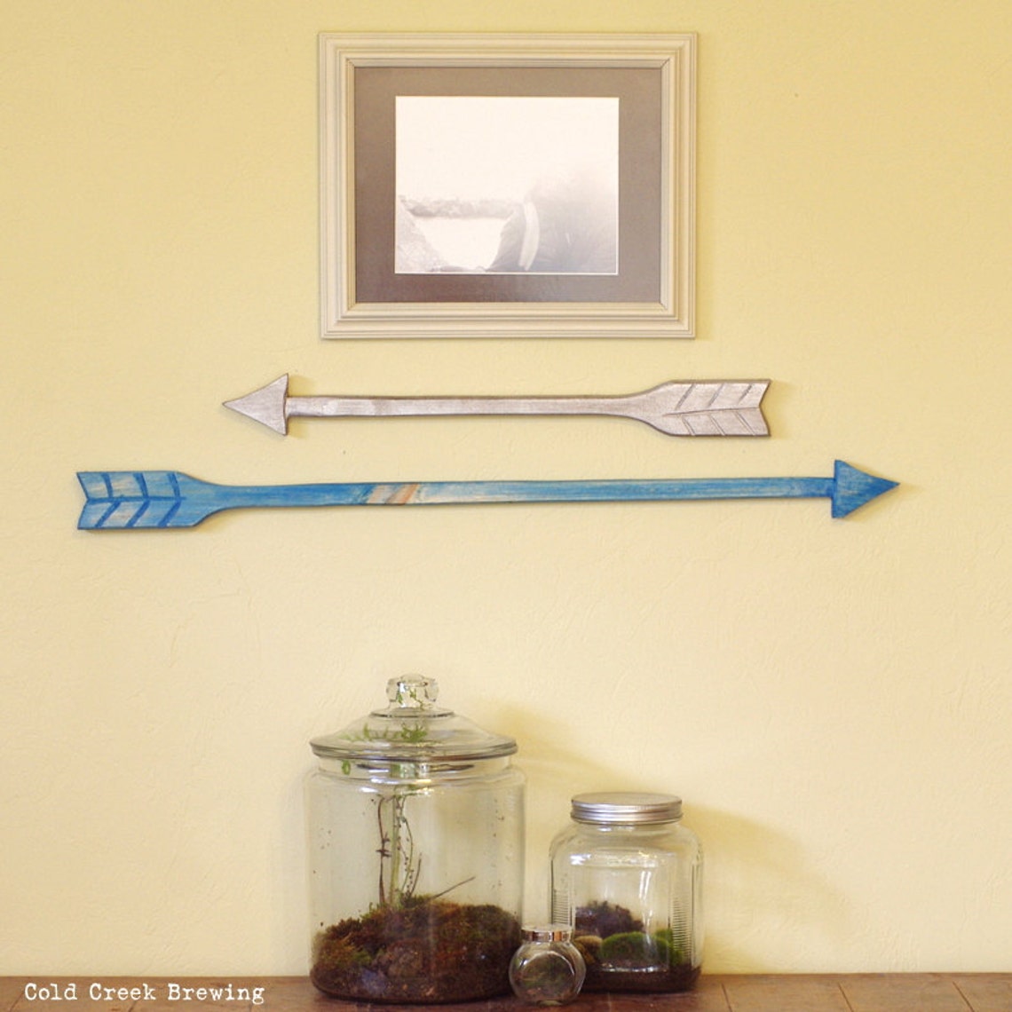 Wood Arrows Arrow Wall Art Wooden Arrows Boho Decor Etsy