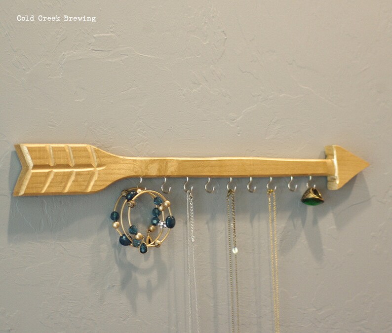Arrow Wall Art Arrow Wood Arrows Hook Rack Etsy