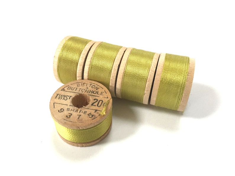 BELDING CORTICELLI Vintage Thread Pure Silk Light Green Etsy