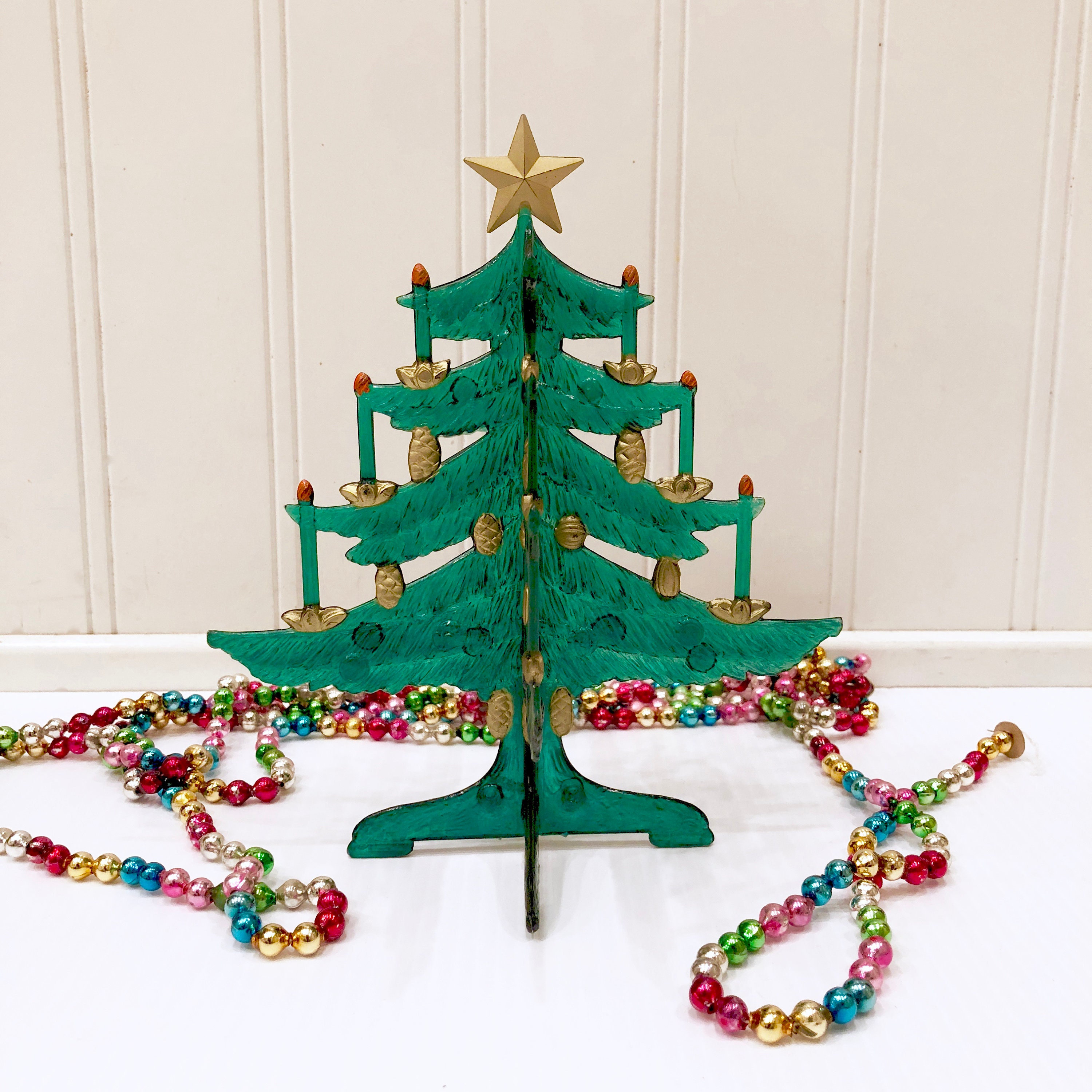 Vintage Plastic Christmas Tree 
