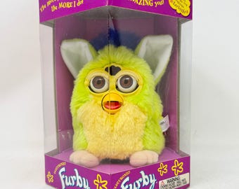 Furby Baby Yellow & Orange 1999 – Fully Working - Etsy