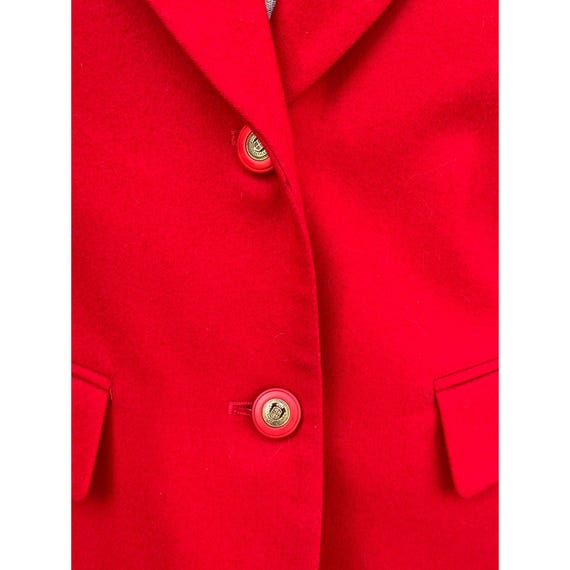 Pendleton Womens  Classic Solid Red Blazer Jacket… - image 2