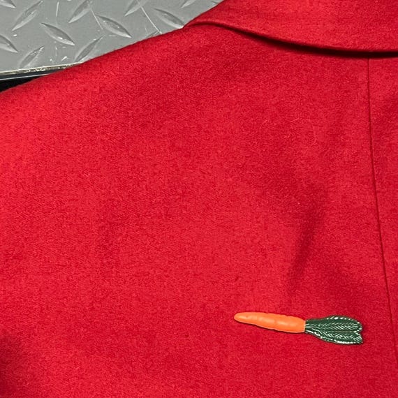 Pendleton Womens  Classic Solid Red Blazer Jacket… - image 9