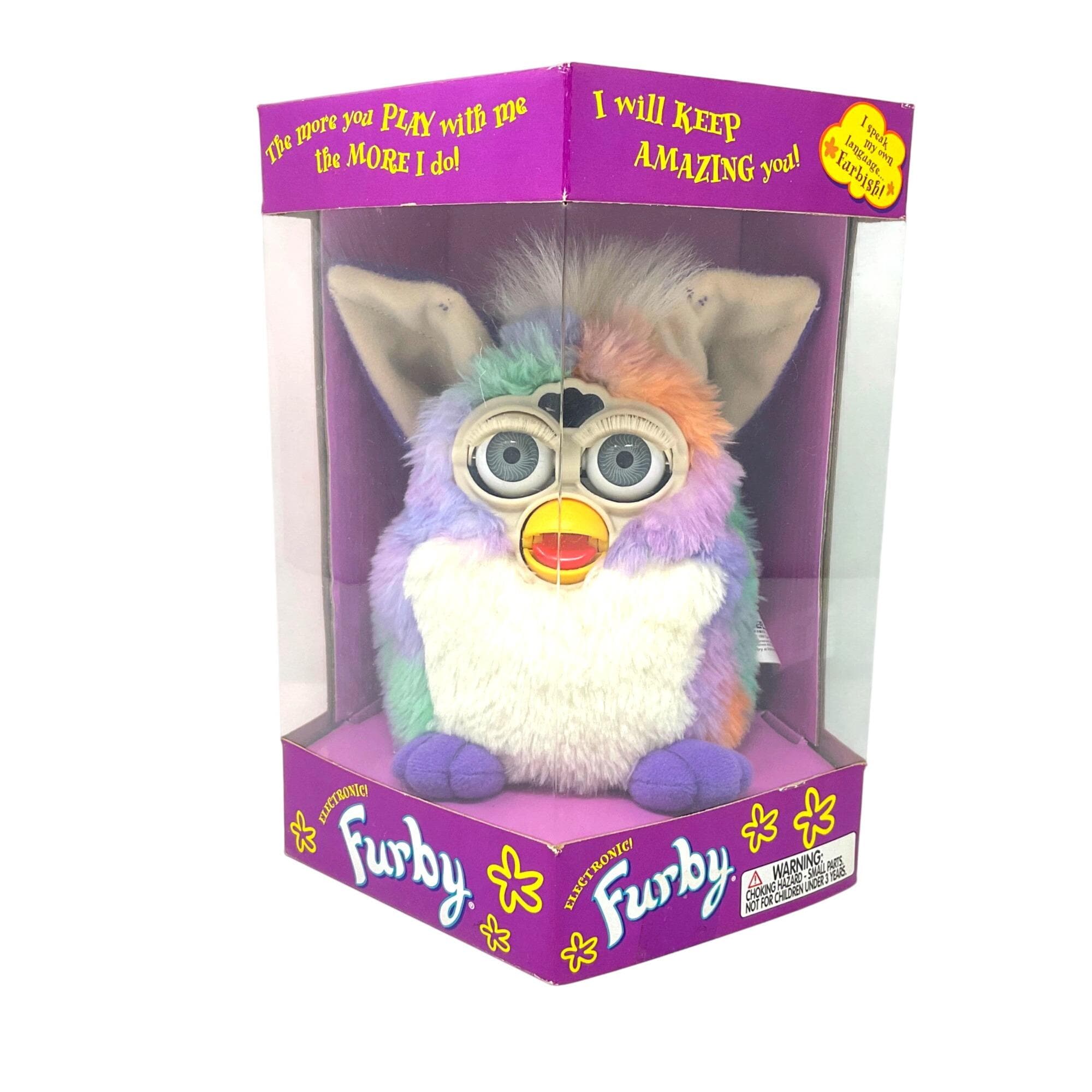ファービー　レア ファービー Furby 初代 希少 ジャンク品 付属品あり TOMY - メルカリ