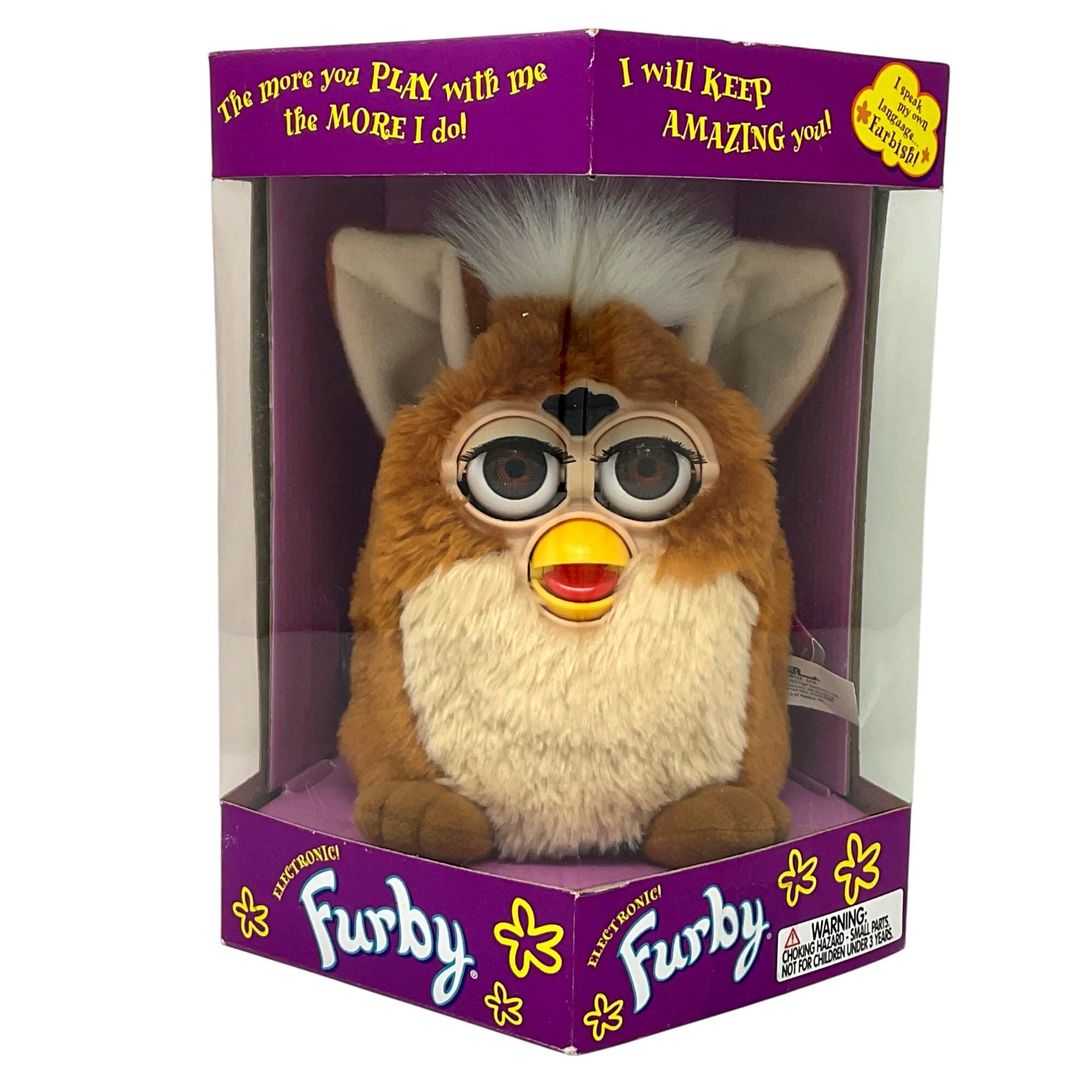ファービー モデル70ー800 Gray Furby Model 70-800 Blue Eyes Tiger Electronics 1998