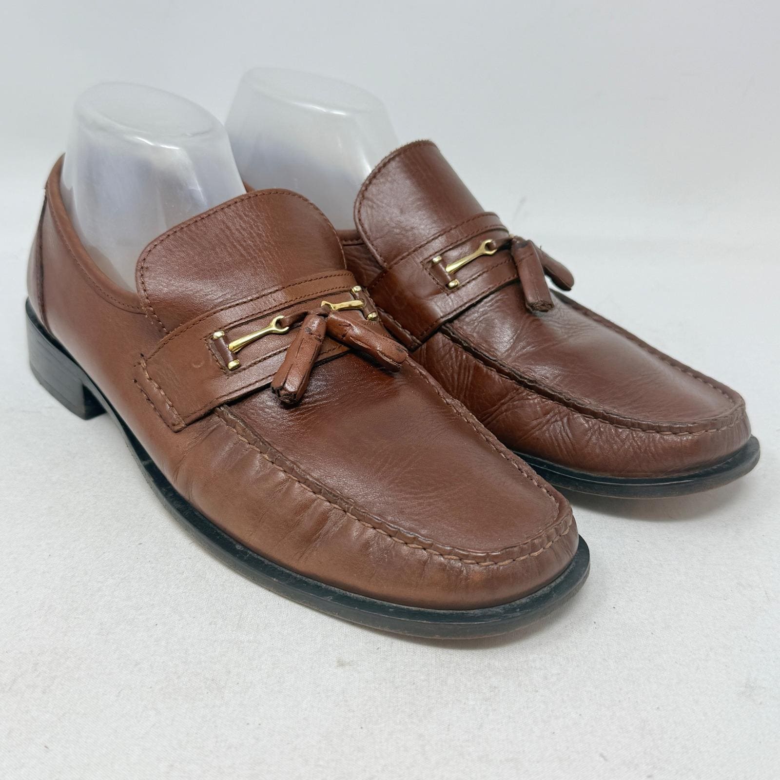 Nunn Bush Brown Penny Loafers Men’s 10.5W Old Money Preppy Casual Slip ons Shoes Men main image 4