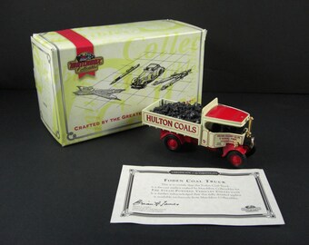 1922 Foden Steam Coal Truck by Matchbox Collectibles in 1/72 Scale / Box & COA