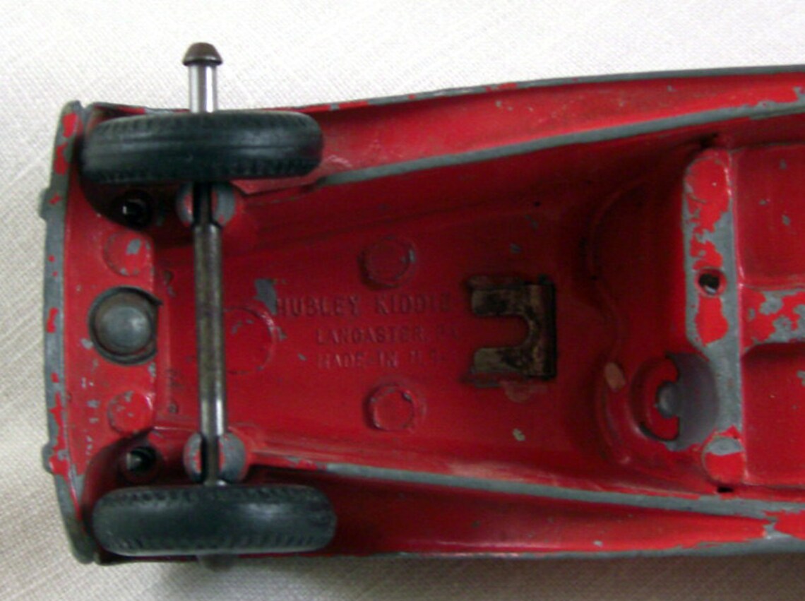 Vintage Hubley Kiddie Toy Diecast Metal Car / MG Roadster / Etsy