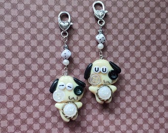 Snoopy Keychain | Handmade Polymer Clay Figurine