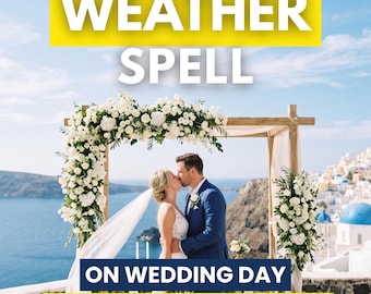 Good Weather Spell by Witch Ritual Wedding Day Blessing, Etsy Witch Ritual Fast