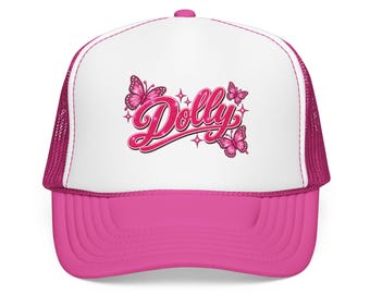 Dolly Trucker Hat | Foam front mesh back