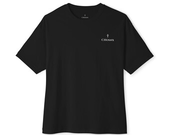Black Minimal Boxy Tee | Plain Solid Color T-Shirt