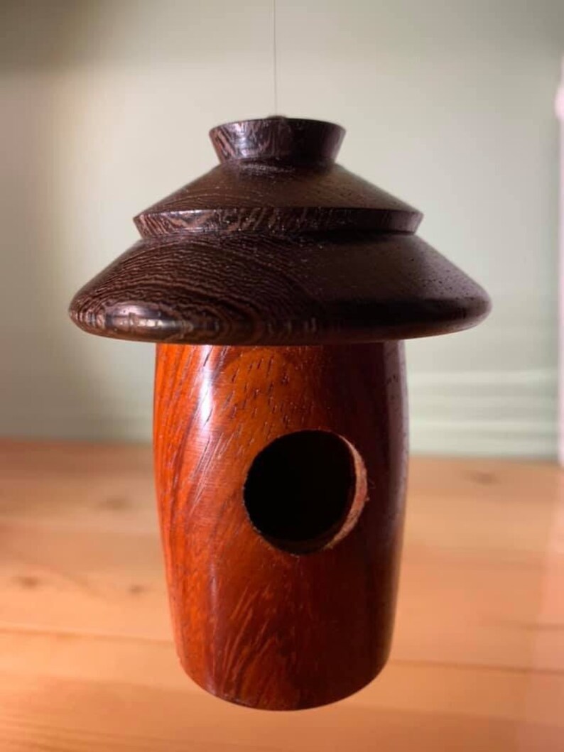Miniature Birdhouse Ornament