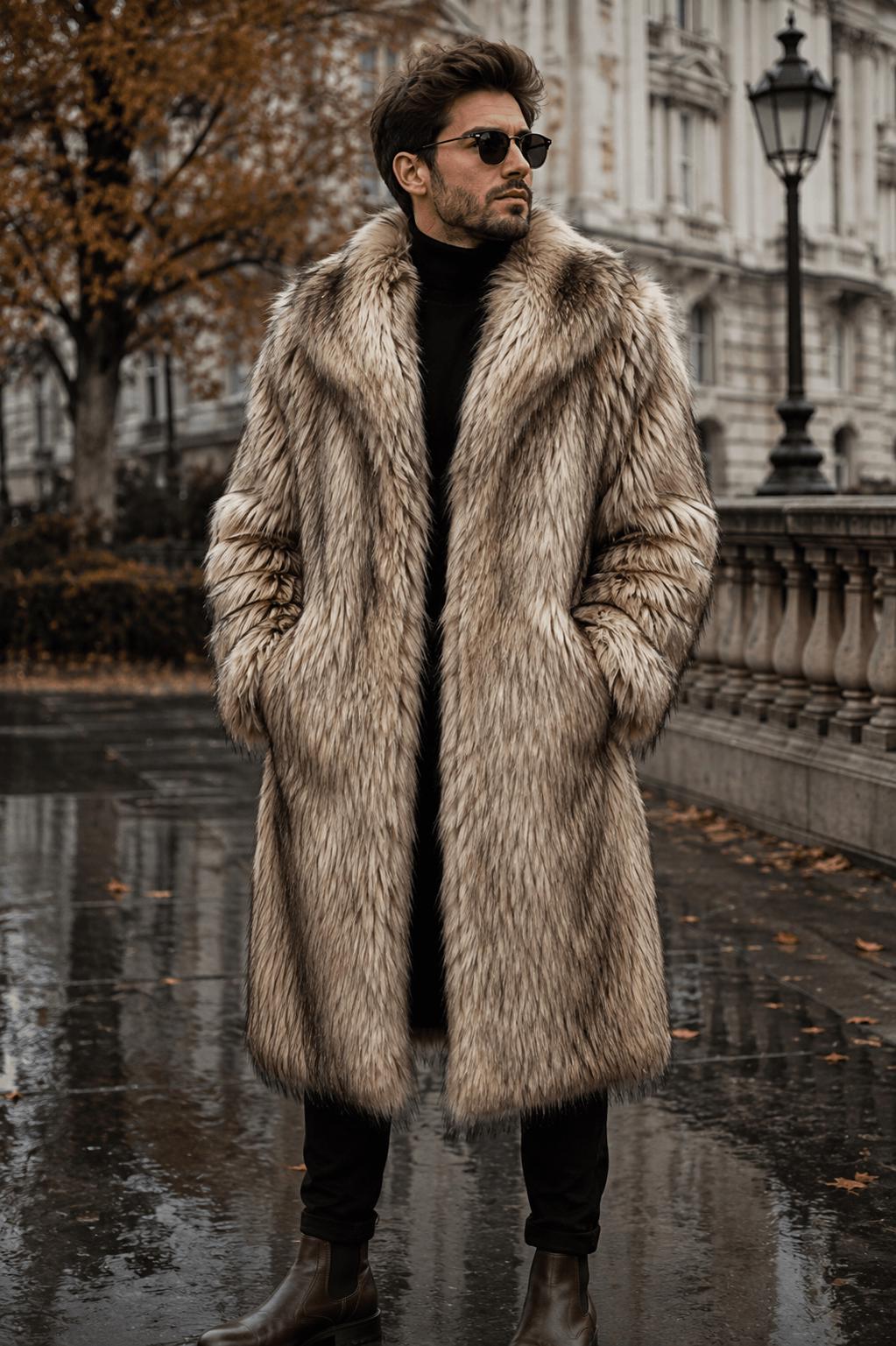 Jacques saint laurent fur coat - Etsy 日本