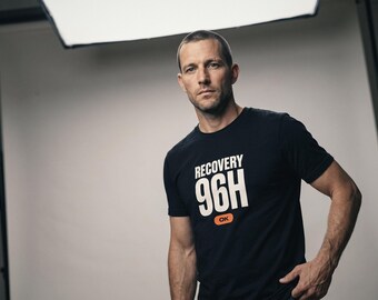 Recovery 96H OK Hybrid Athlete Shirt, Funny Post Race Tee, Fitness Racing Gift for Runners and Gym Lovers, Unisex Workout Top