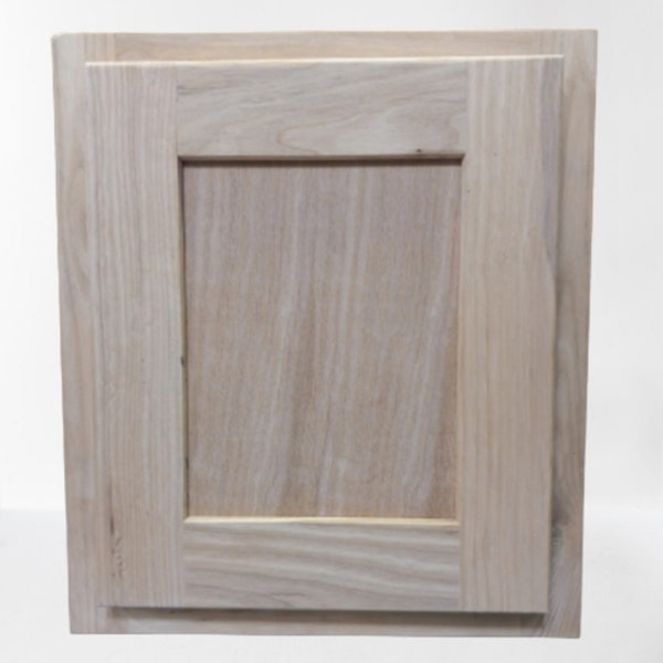 10x12 Laundry Clothes Chute Oak Door Unfinished (Shaker Style) in Stock and Ready to Ship