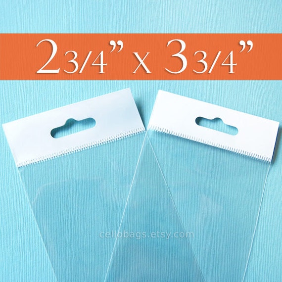 300 Clear Cello Bags, 2.75 X 3.75 Inch HANG TOP: Resealable Adhesive for Display or Pegboard, Trading Card Clear Packaging (2 3/4" X 3 3/4") - Etsy 300 Clear Cello Bags, 2.75 X 3.75 Inch HANG TOP: Resealable Adhesive for Display or Pegboard, Trading Card Clear Packaging (2 3/4" X 3 3/4") - Etsy