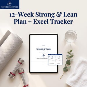 Strong & Lean - Workout Plan for Weight Loss (Women) - The Norwegian Method - Evidence Based