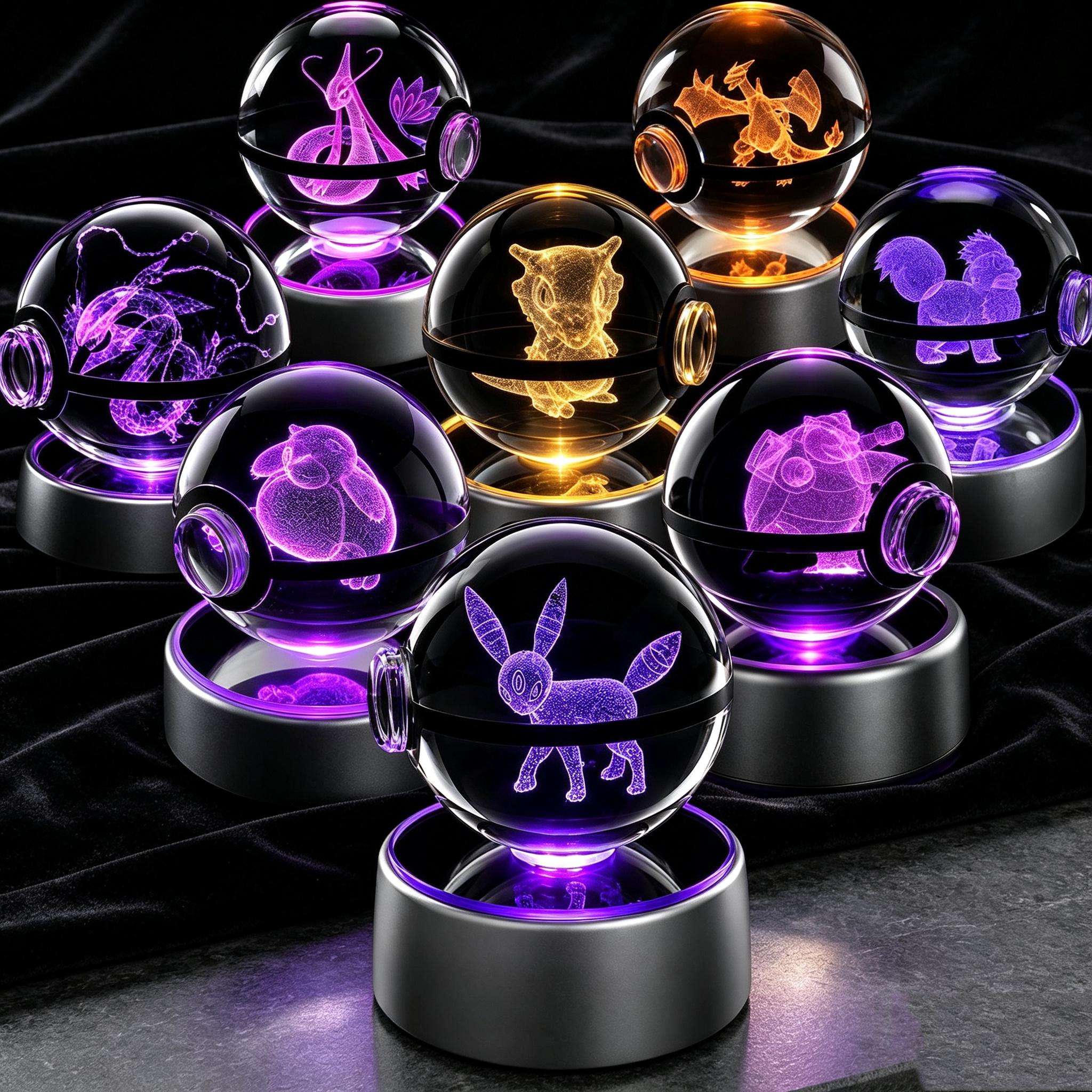 Glowing pokeball - Etsy 日本