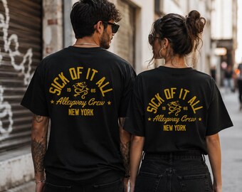 Sick of It All - Vintage Y2K - Hardcore Punk Rock Band T Shirt