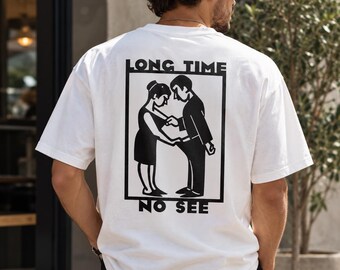 Lange nicht gesehen T-Shirt | Retro-Paar-Illustration