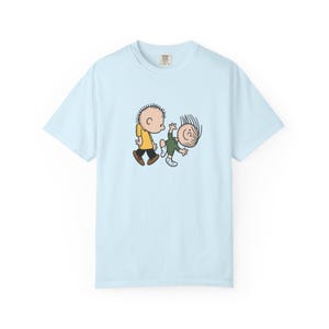 Funny Cartoon Graphic Tee: Retro Unisex Oversized Streetwear Shirt image 6