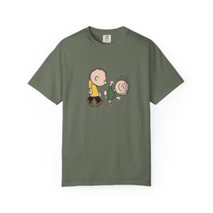 Funny Cartoon Graphic Tee: Retro Unisex Oversized Streetwear Shirt image 5