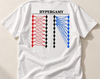 Dating-Strategie-T-Shirt, Hypergamie-Meme, lustiges Geschenk zum Thema Beziehungen, T-Shirt aus der Internetkultur