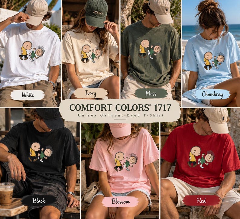 Funny Cartoon Graphic Tee: Retro Unisex Oversized Streetwear Shirt image 2
