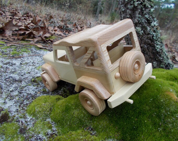 Wooden Jeep Free Shipping on 2nd Item Etsy