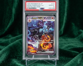 2025 Mega Charizard X ex M2 JP #110 Slab - Ideal Gift for Dragon Type Fans