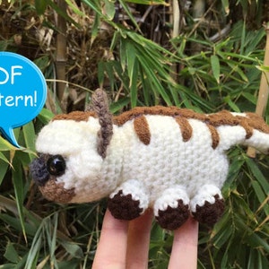 PDF PATTERN for Crochet Appa Amigurumi doll toy plushie Avatar the Last Airbender