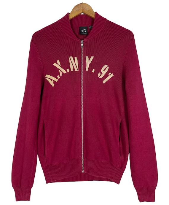 Armani Exchange, Vintage Armani Exchange Sweater Jacket