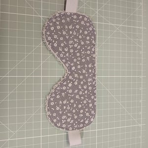 Cotton sleep mask - blackout night mask - comfortable eye mask - handmade - travel and relaxation