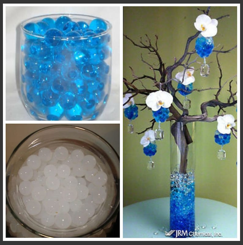 Water Beads water Absorbing & Expanding Crystals round Water Etsy