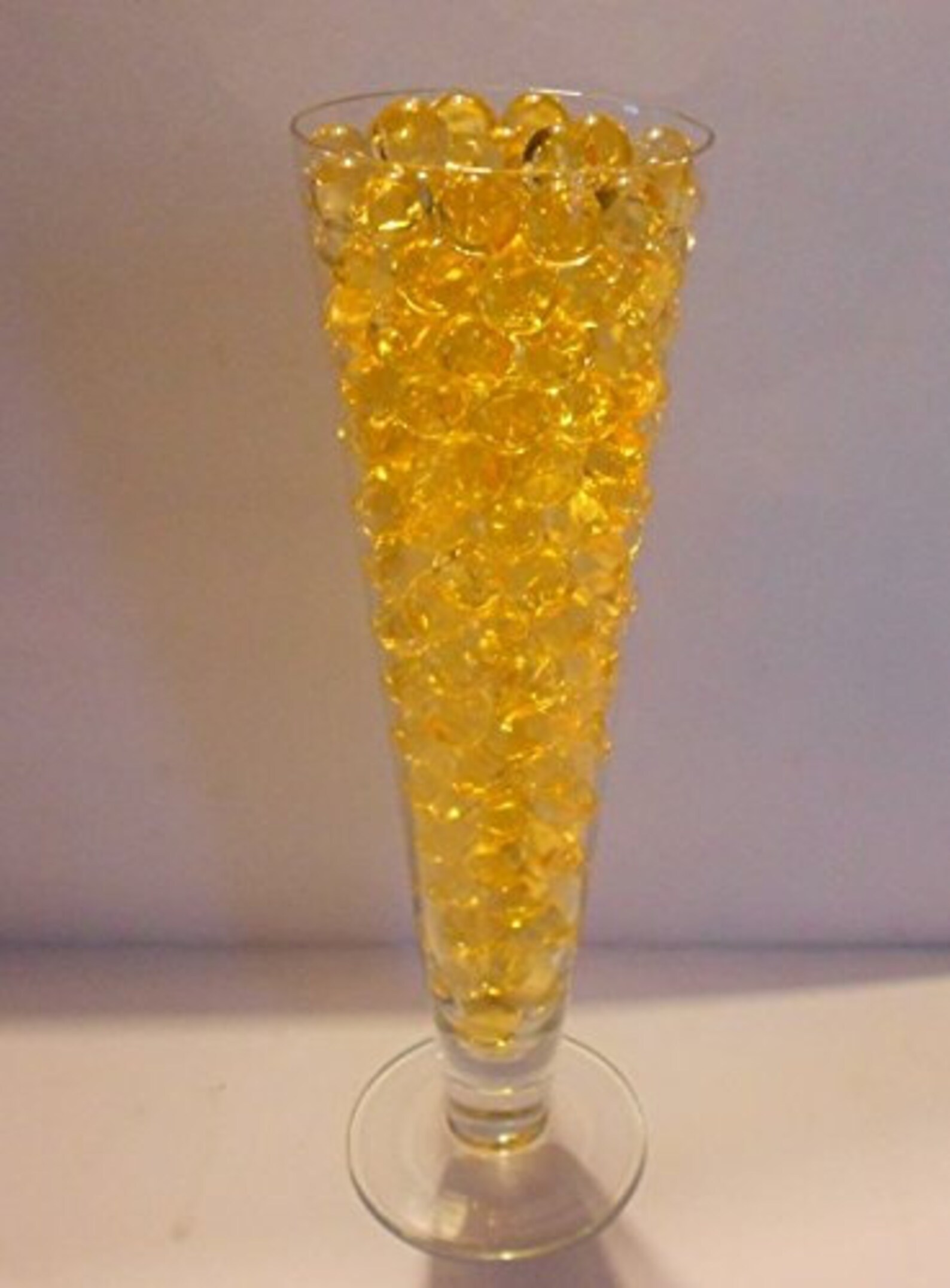 New Gold Water Beads Water Expanding & Storing Gel Beads Vase Etsy