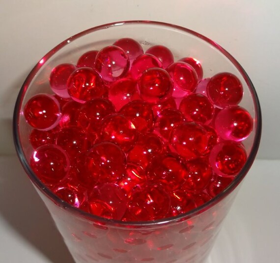 Water Storing Gel Clear Vase Filler Beads 4oz Bag Makes 3 Gallons