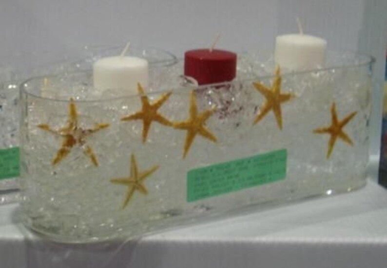 Clear Diamond Ice Water Absorbing Gel Crystals Vase Filler Etsy