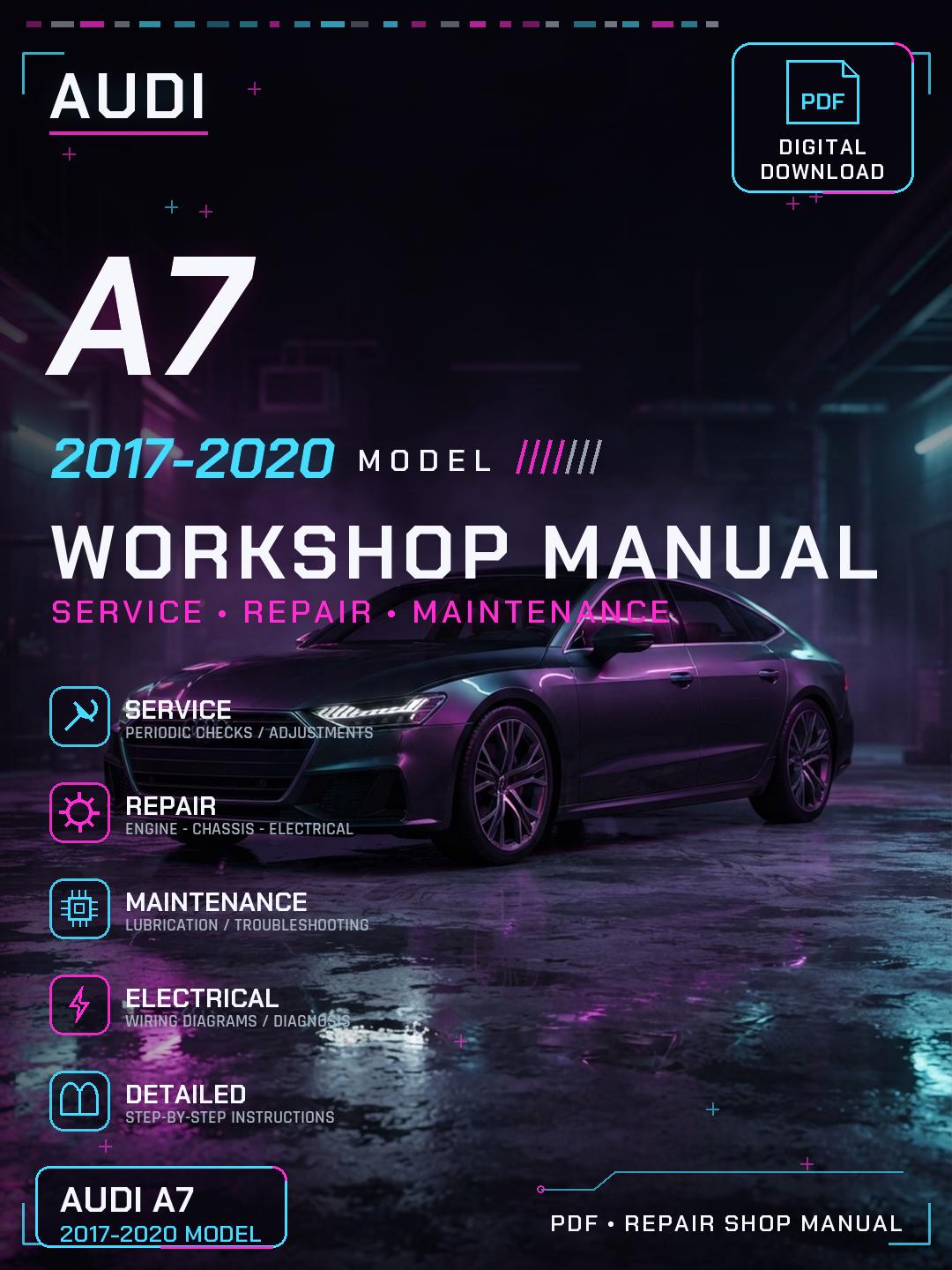 Audi service manual - Etsy 日本