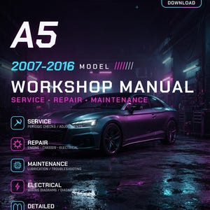 Audi service manual - Etsy 日本
