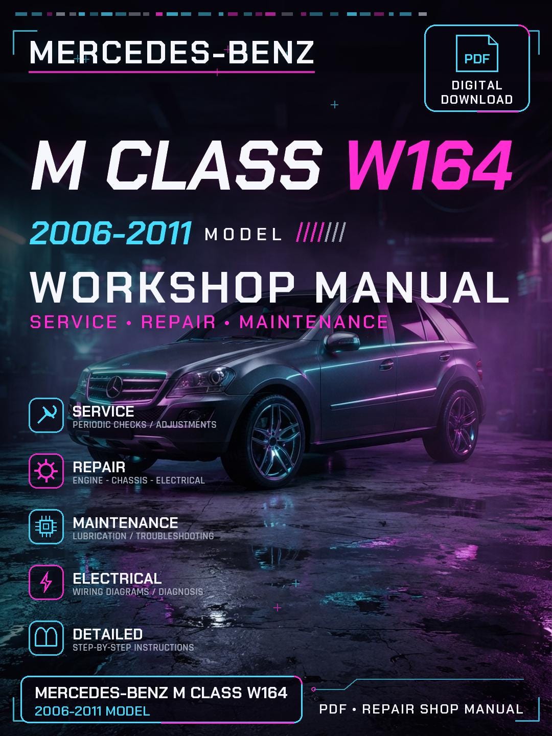 Mercedes workshop manual - Etsy 日本
